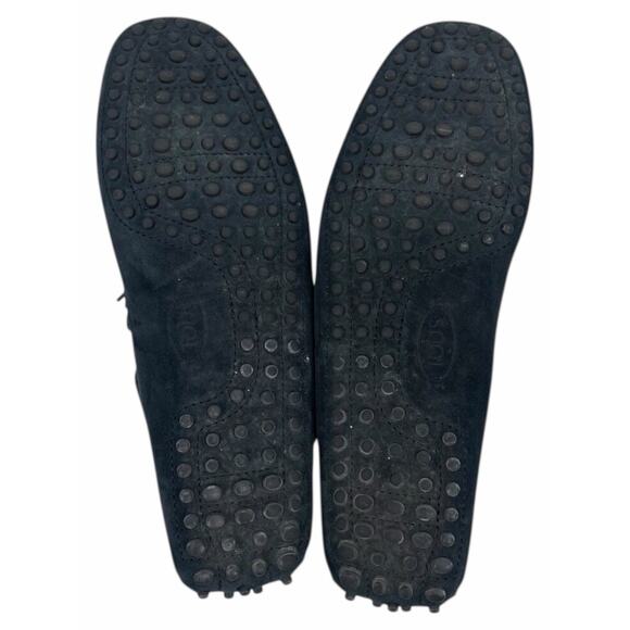 Tod\'s Gommino Slip On Driving Loafer in Navy Blue Sued Men Size 6.5/ US 8 main image 13